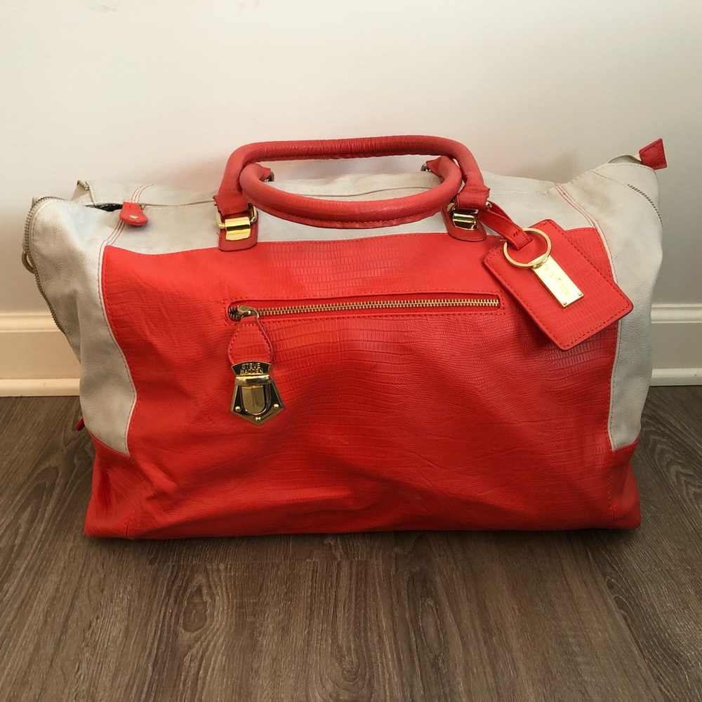 Steven Madden Corral/Gray Duffle Bag